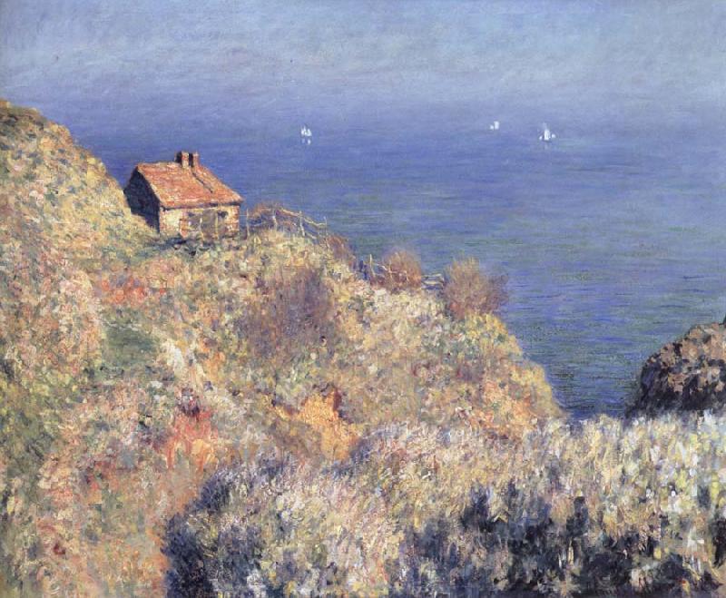 Claude Monet The Fisherman-s Hut at Varengeville oil painting image